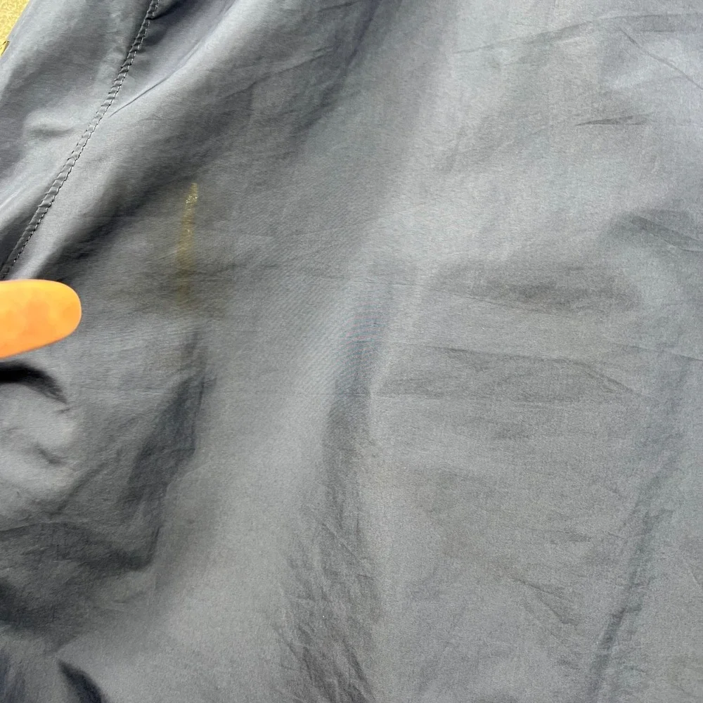 Threadbare faint stains